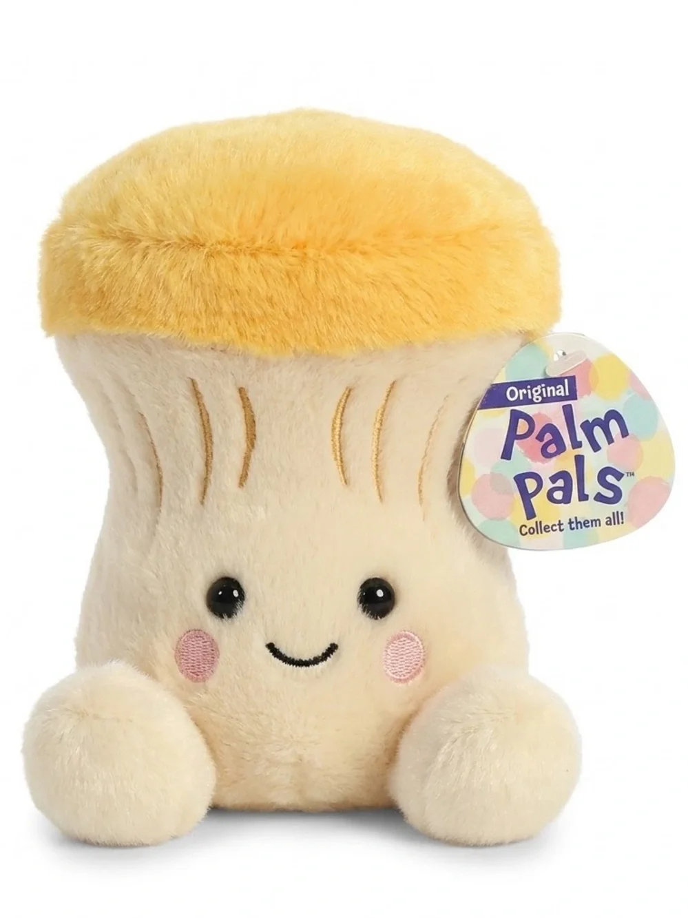 Palm Pals™ Jackie Chanterelle Mushroom™ Stuffed Animal NWT